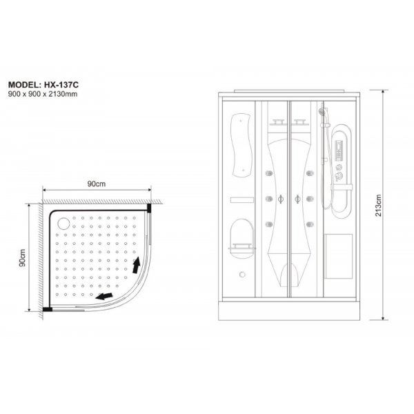 Duschkabin Geraldine Duschkabin Geraldine