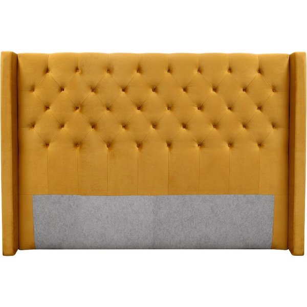 Almedal s�nggavel med knappar 90 cm - Guldig sammet