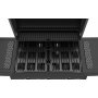 Gasolgrill med lock och varmh�llningsgaller - 3 br�nnare - svart