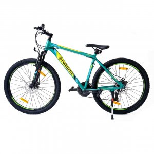 Läs mer om Mountanbike Deo 27.5 - Grön + Cykellås - Mountainbikes, Cyklar