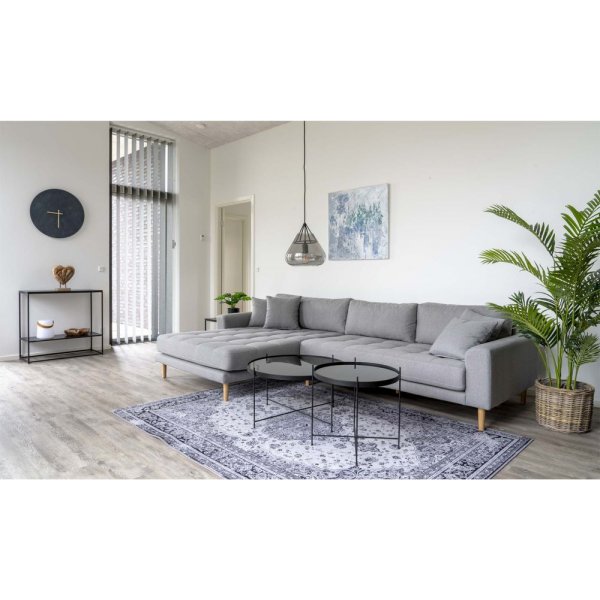 Venezia Soffbord 70 x 70 cm - St�l/glas