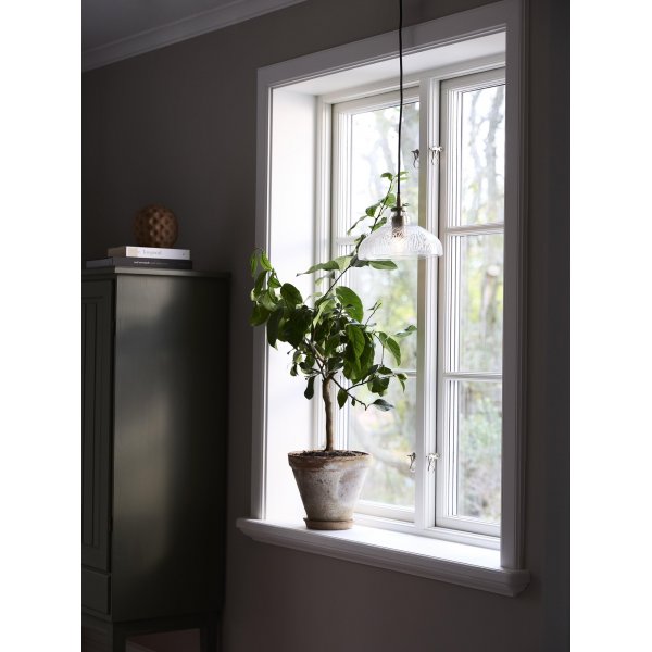 Maple taklampa - Klarglas - 23 cm