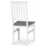 Tr�stol i MDF Vit med Gr� sits - F�r�