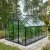 Växthus Universal - Antracit med härdat glas 9,9 m²