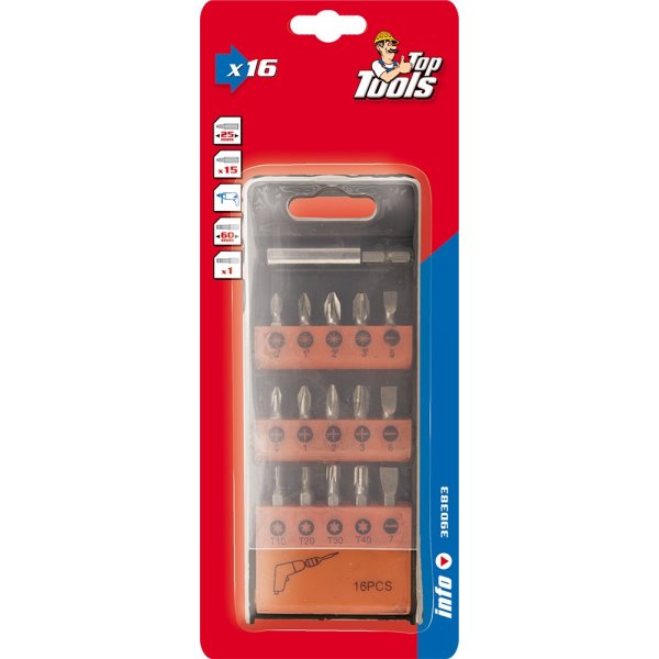 Bitsset, 16 delar Bitsset, 16 delar