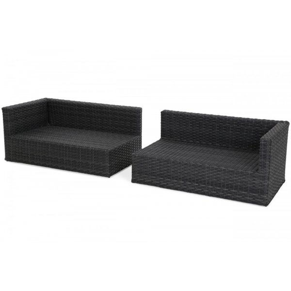 Modulsoffa Santorini - Gråmelerad/grå konstrotting Modulsoffa Santorini - Gråmelerad/grå konstrotting