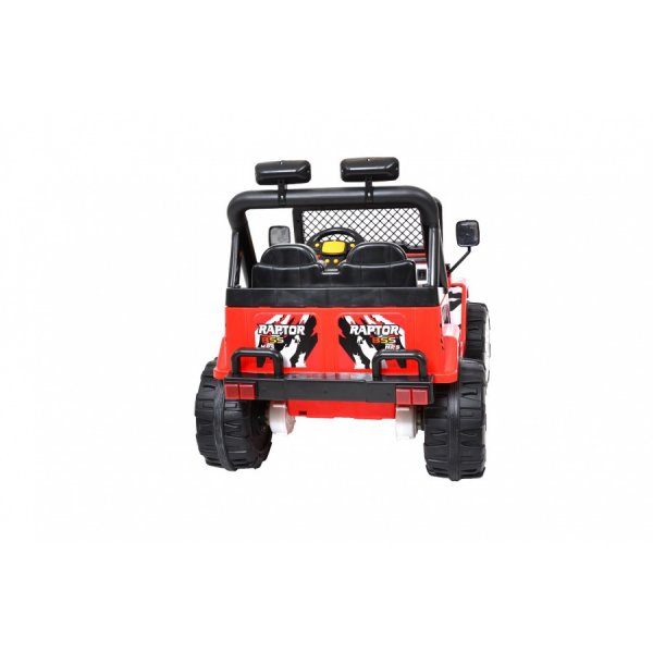 Eldriven röd terrängbil för barn - 10Ah Eldriven röd terrängbil för barn - 10Ah
