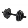 Hantelset - Helsvart - 20 kg