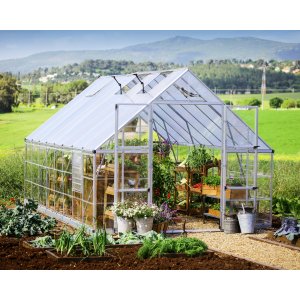 Läs mer om Canopia Balance Växthus i Polykarbonat 14,3 m² - Silver