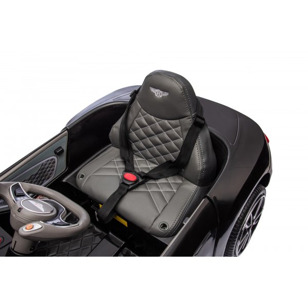 Elbil Bentley 6V4AH | Svart + Reflexsele Elbil Bentley 6V4AH | Svart + Reflexsele
