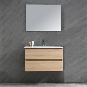 Läs mer om Badrumsmöbler MF-2112 - Tvättställ med spegel - Badrumspaket, Badrumsmöbler