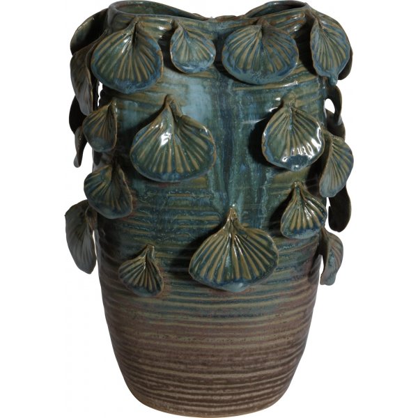 Vas Leaf H25 cm - Gr�n
