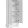 Space garderob vit 80 cm bred med 170,5 cm h�g