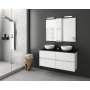 Badrumsmbler Luxus 120 cm - Vit