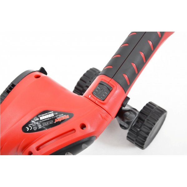 Akkukäyttöinen ruohotrimmeri teleskooppikahvalla Akkukäyttöinen ruohotrimmeri teleskooppikahvalla