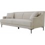 Soffa 3-sits beige modern - Hanna