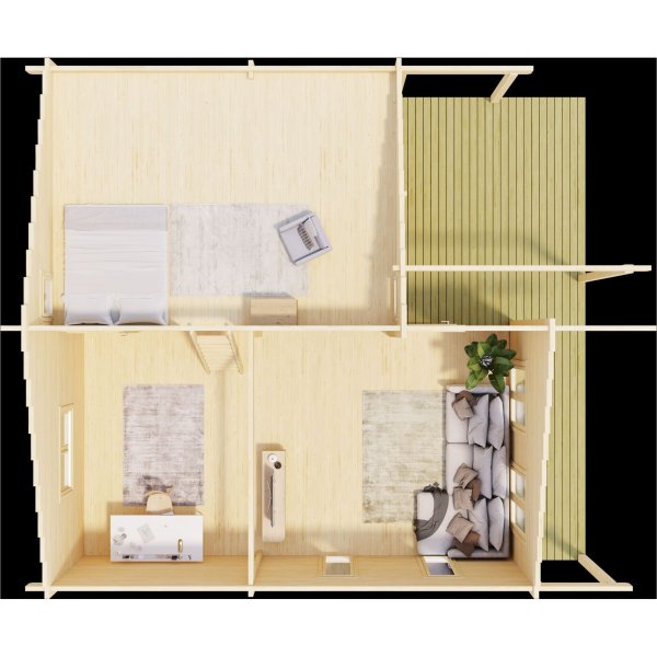 Sommerhus Gustav - 60 m² Sommerhus Gustav - 60 m²