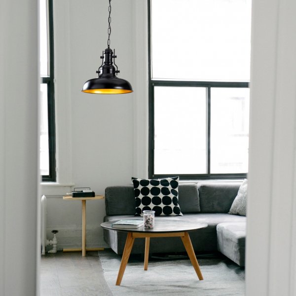 Berkeley taklampa 200-S - Svart