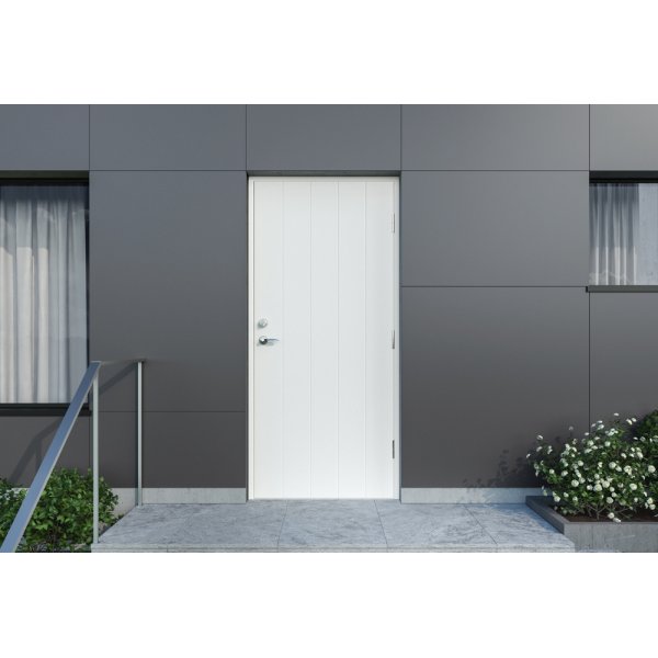 Haustür Christina - Ohne Glas + Bedrucktes Paket Haustür Christina - Ohne Glas + Bedrucktes Paket