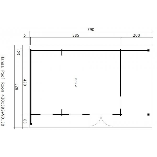 Fritidshus Karl C - 40 m² Fritidshus Karl C - 40 m²