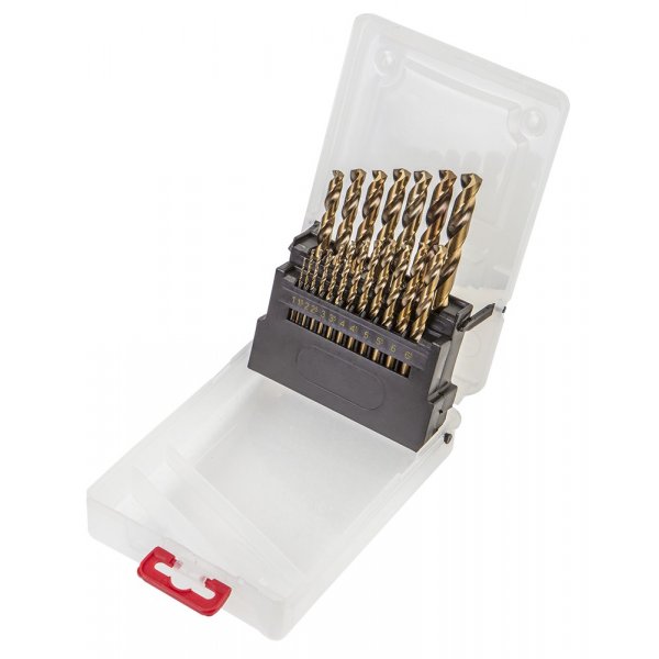Spiralbohrer HSS-G 1,0 - 10,0 mm, 29-teilig