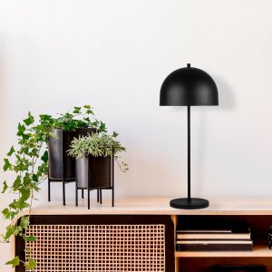 Can bordslampa - Svart