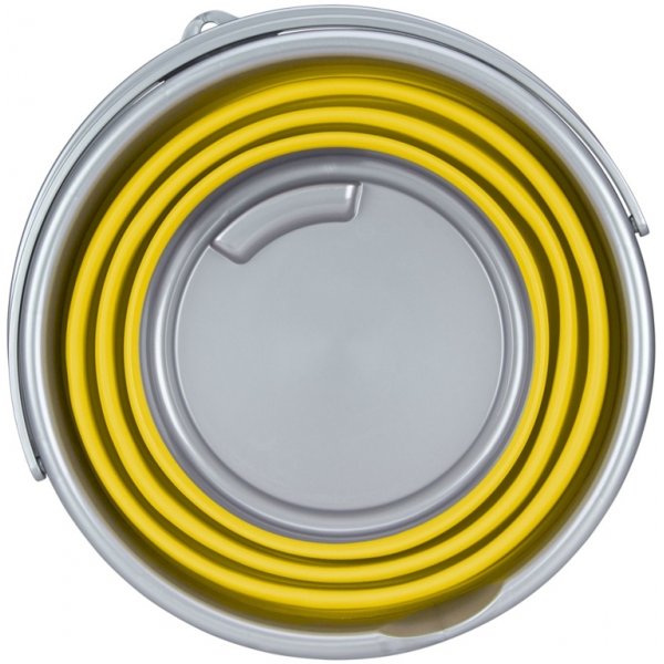 Vikbar hink 10 l - gul