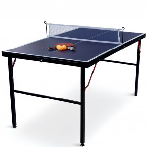 Mini bordtennisbord | 137x76 cm | Inkluderer net, 2 ketsjere og bolde | Sammenklappelig Mini bordtennisbord | 137x76 cm | Inkluderer net, 2 ketsjere og bolde | Sammenklappelig