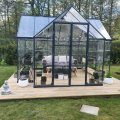 Kundbild T-format Orangeri 10,2 m� Polykarbonat - Canopia by Palram