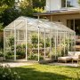 1 Växthus Harmony Gardeney 8,7 m² aluminium polykarbonat fristående