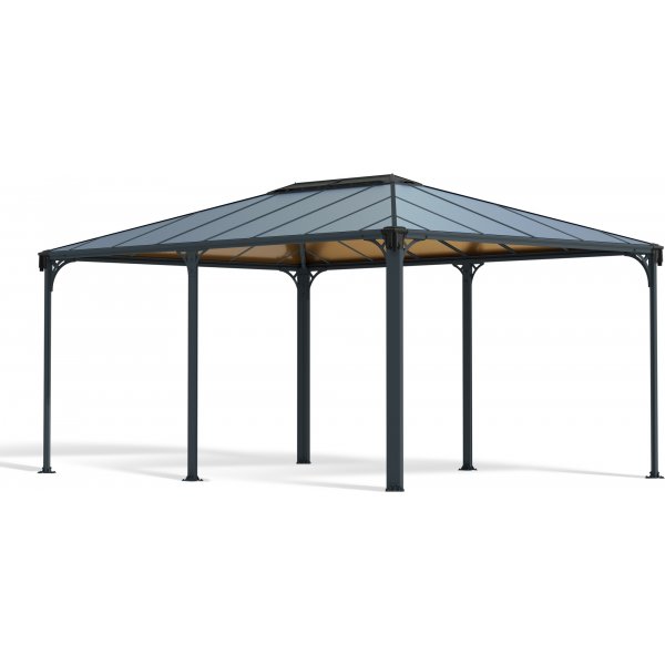 Canopia Martinique Hardtop Paviljong För Hela Säsongen 3,6 x 5 - Grå/brons Canopia Martinique Hardtop Paviljong För Hela Säsongen 3,6 x 5 - Grå/brons
