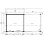 Attefallshus Melker I - 18 m