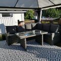 Kundbild Loungegrupp utomhus konstrotting soffa & matbord: Jag �r super n�jd