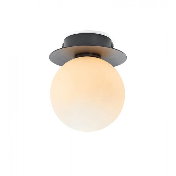 Mattila Taklampa - Svart/Vit