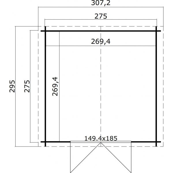 Lager Noa B - 8,7 m² Lager Noa B - 8,7 m²