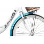 Damecykel Classic 26\\\" - hvid og bl