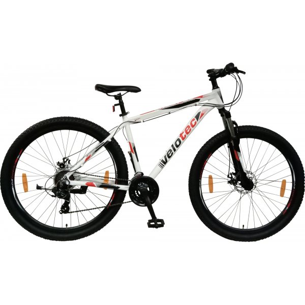 Mountainbike Velotec 29\\\" - Vit/röd Mountainbike Velotec 29\\\" - Vit/röd
