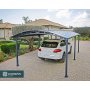 Canopia Arcadia Metal Carport 3,6 x 6,5 - Gr