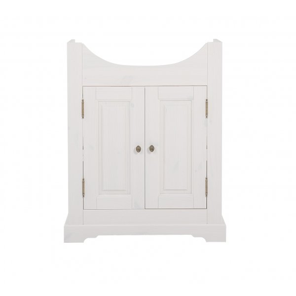 Pesuallaskaappi Romantic 65 cm - Valkoinen Pesuallaskaappi Romantic 65 cm - Valkoinen