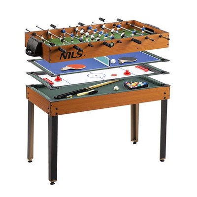 Spillebords-sæt med 4 spil