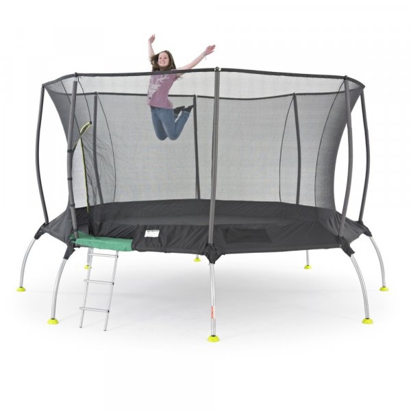 Genius ttkantig studsmatta - 425 cm