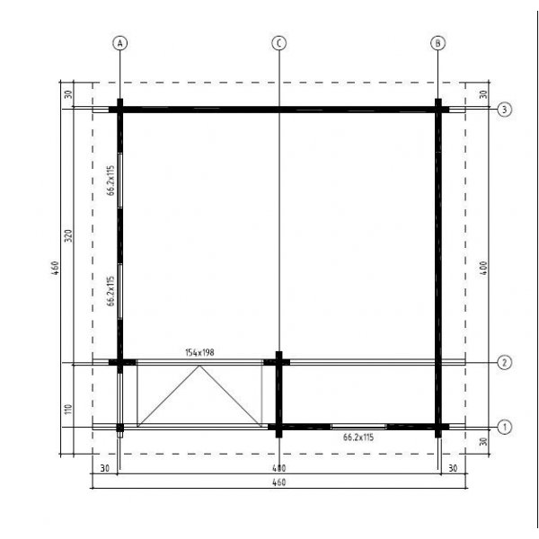 Friggebod Jachthafen B - 14,2 m