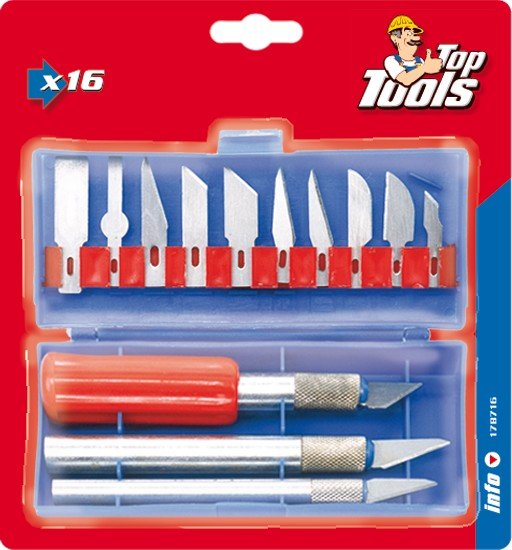 Präzisionsmesser, 16-teilig Präzisionsmesser, 16-teilig