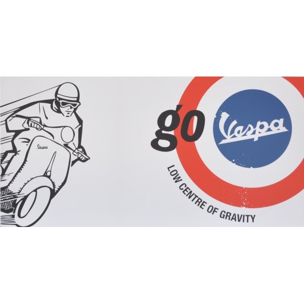 Tavla 120x60 cm Vespa
