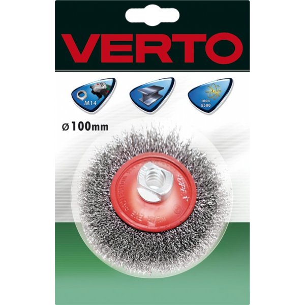 Skivborste, 100 mm (standard) Skivborste, 100 mm (standard)