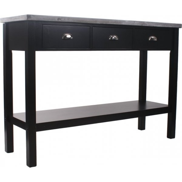 Skænk med 3 skuffer 110x36 cm - Hugo Skænk med 3 skuffer 110x36 cm - Hugo