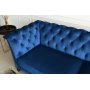 Soffa 3-sits Chesterfield Bl� - Milton