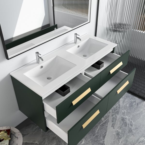 Kylpyhuonekalusteet Lima - Black & Brass Kylpyhuonekalusteet Lima - Black & Brass