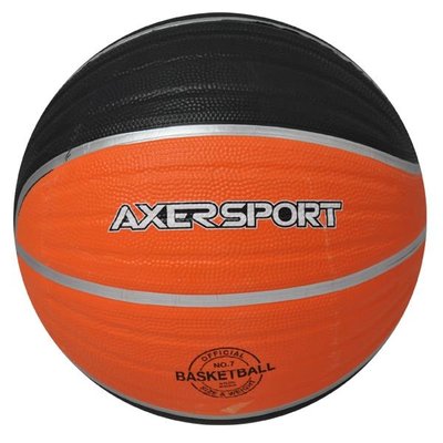 Basketboll - svart & orange (stl 7)