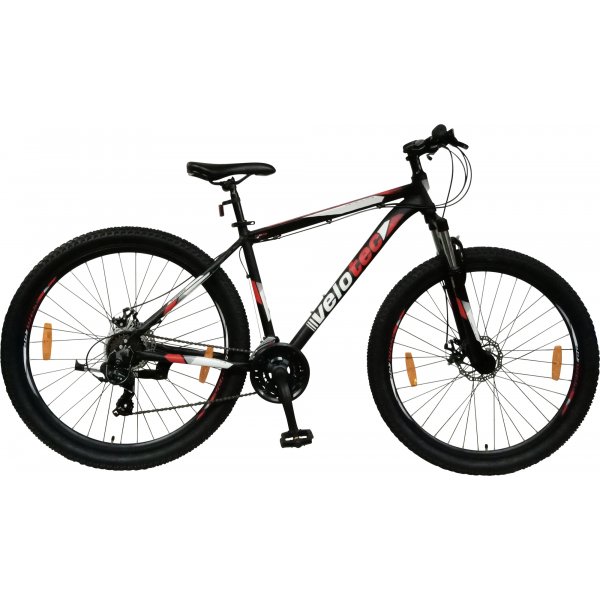 Mountainbike Velotec 29\\\" - Svart/rd + Lsktting